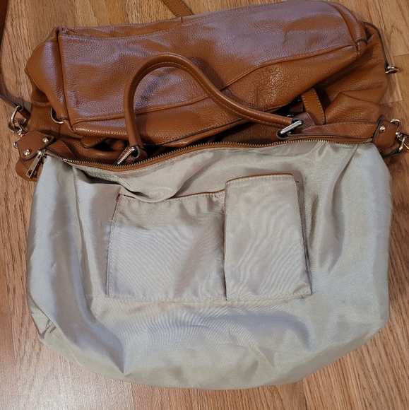 Ora Delphine  Adele Brown Leather Satchel - Picture 5 of 6